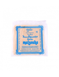 Feuilles de brick carrées 10 pièces