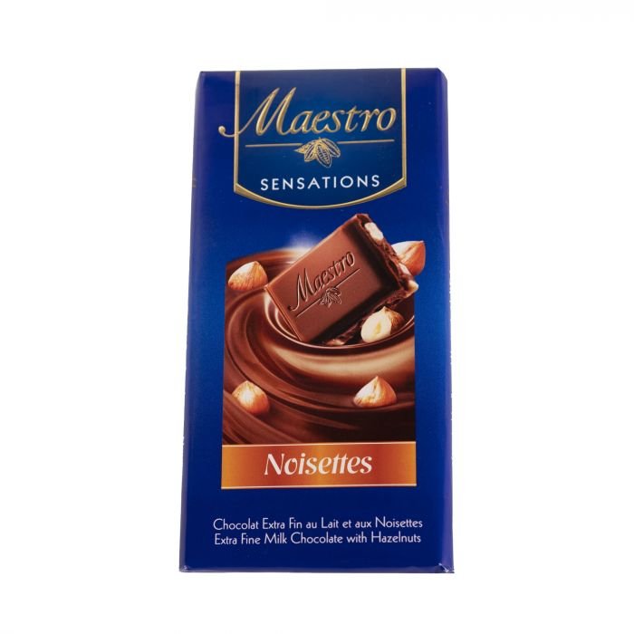 Chocolat Sensations Lait Noisettes 90g