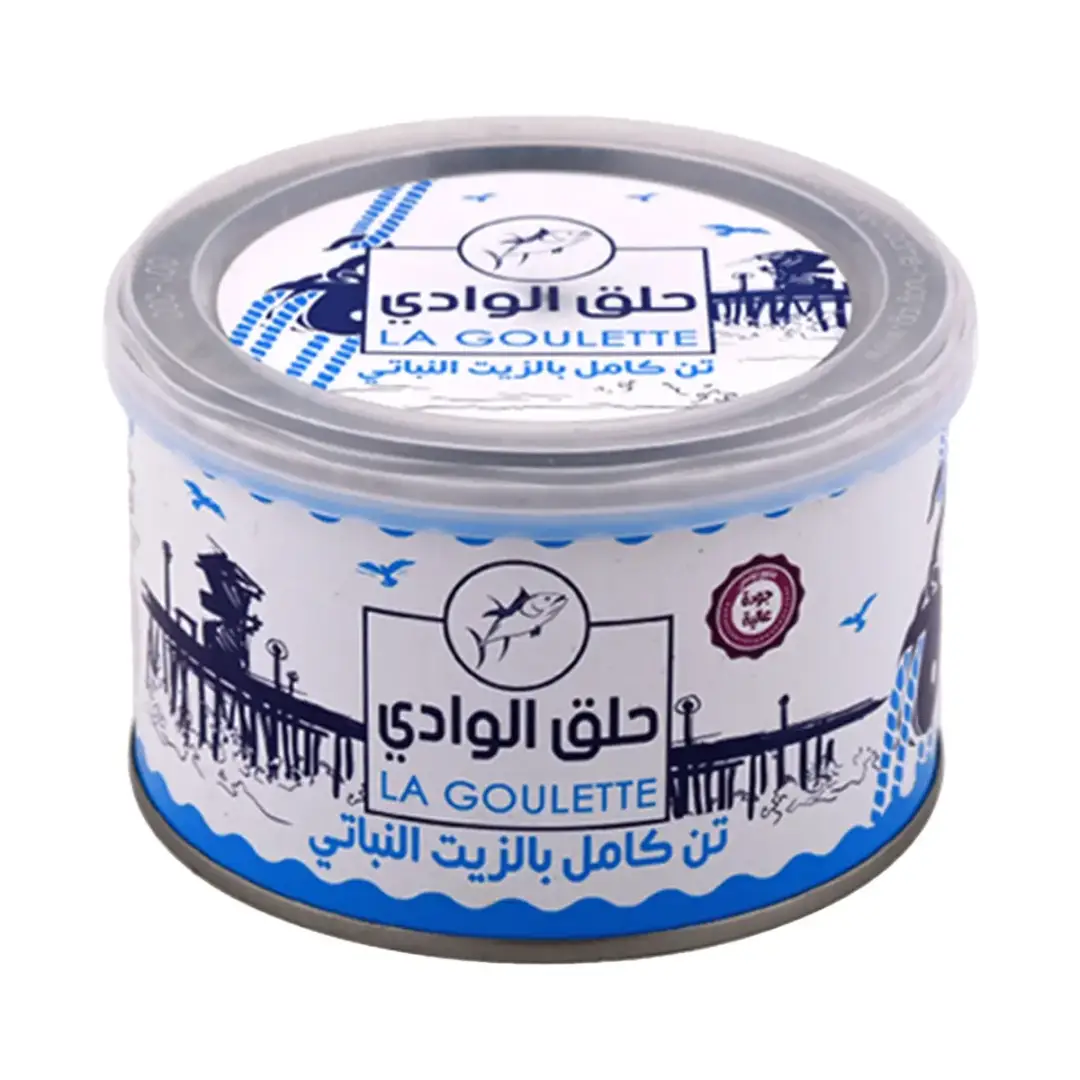 LA GOULOTTE Thon entier à l'huile végétale 400G