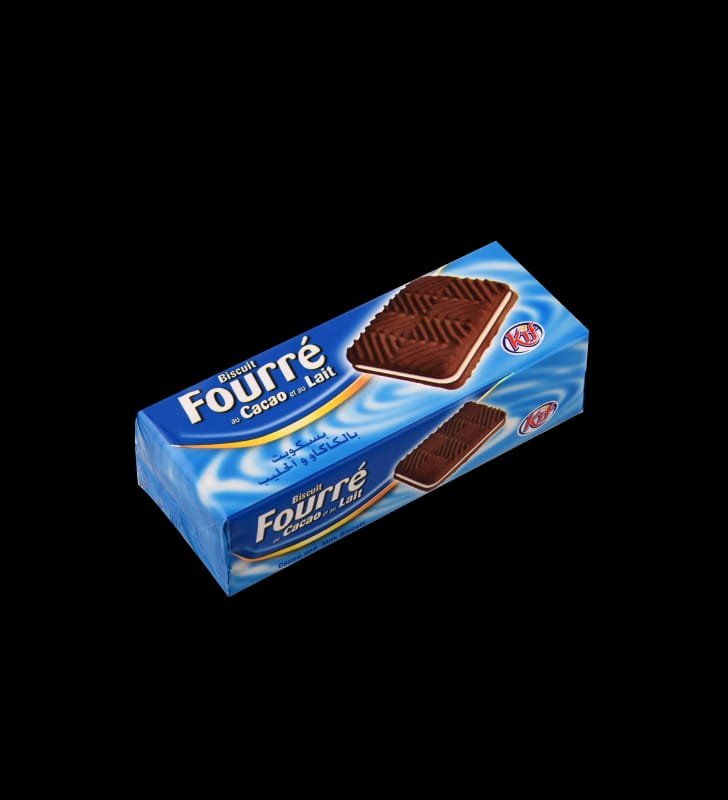 Biscuit fourré KIF Cacao-Crème goût lait 130GR
