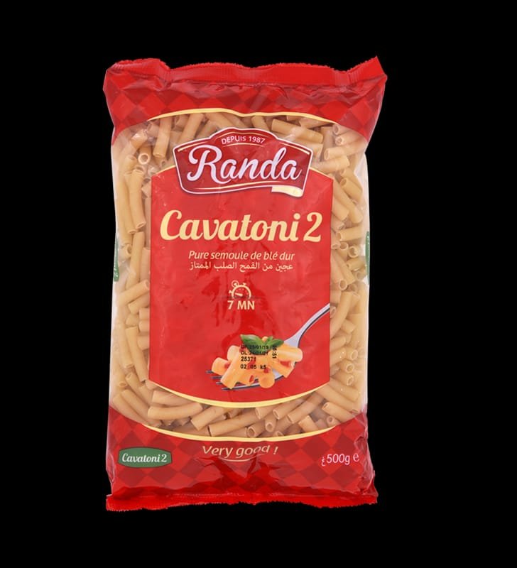 Pâte cavatoni RANDA  500GR N°2