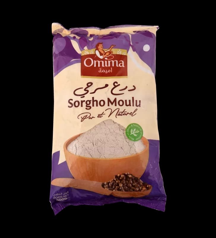 Sorgho moulu OMIMA  500GR Nature