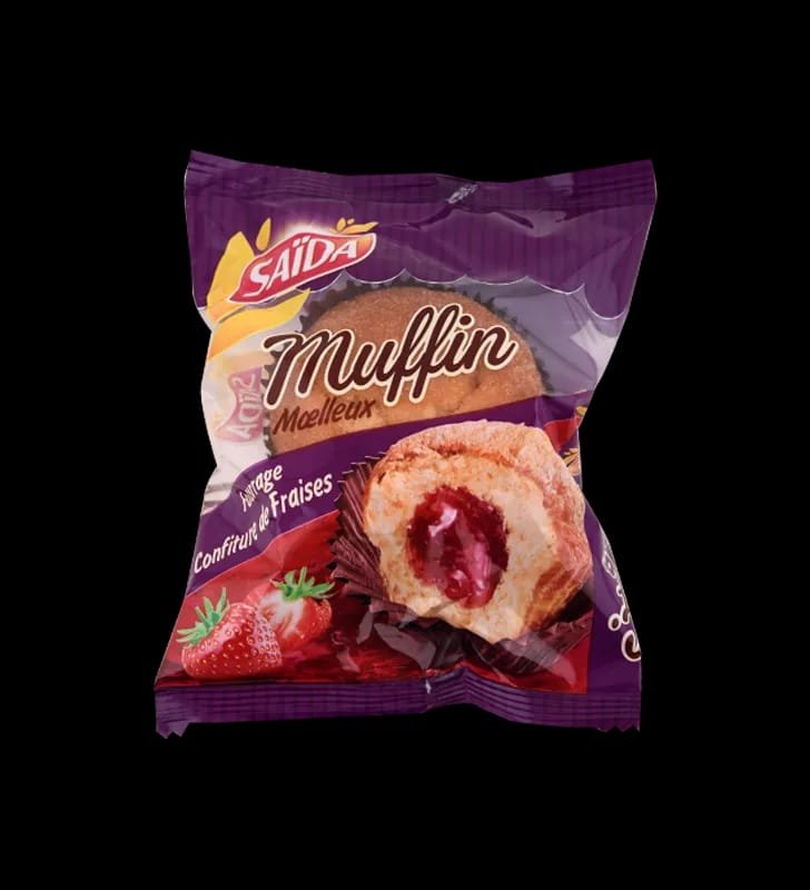 Muffins SAIDA  55GR Fraise